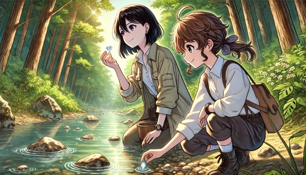 『瑠璃の宝石』第1話の感想や考察を通して、鉱物採集の魅力や主人公たちの心の変化を丁寧に綴ったレビュー記事（発見×静けさ）