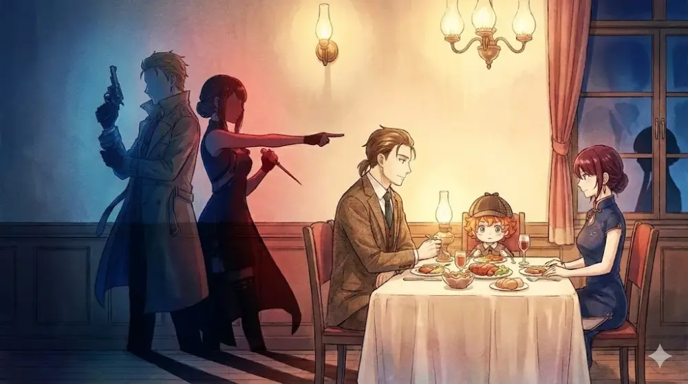 スパイ夫婦と少女、表と裏の顔が交錯する家族の肖像