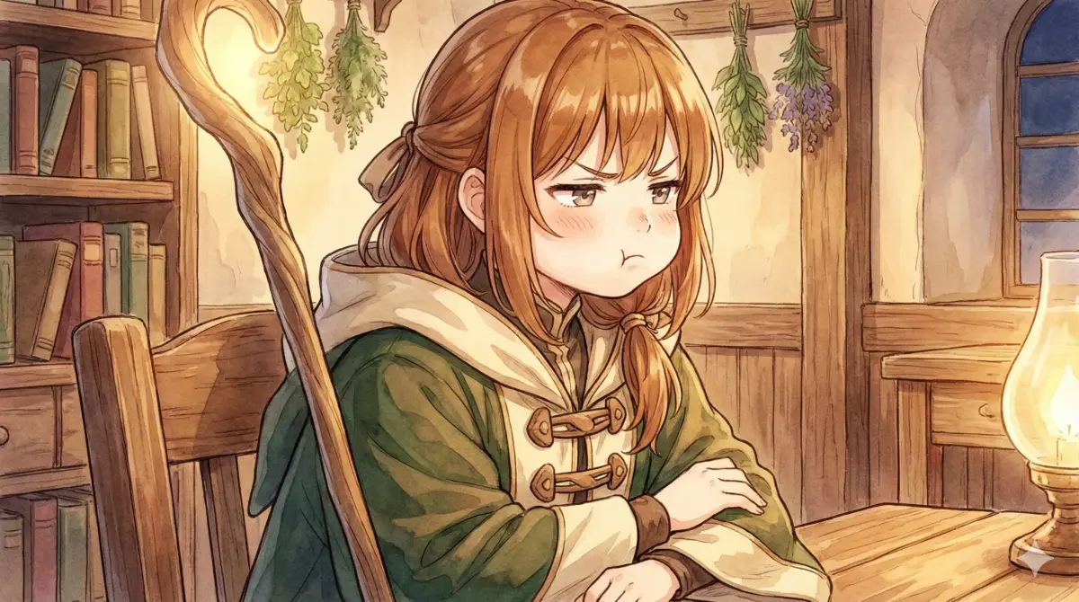 フェルンの「むっすー」と拗ねる破壊的ギャップやかわいさの秘密に迫るアイキャッチイラスト