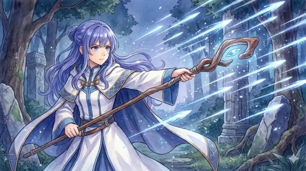 一級魔法使い試験で見せたフェルンの速射技術と、魔族をハチの巣にする冷徹なゾルトラーク無双