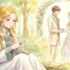 指輪を見つめるフリーレンの背景に幻の結婚式を描いた「世界一長い初恋の物語」のアイキャッチ画像