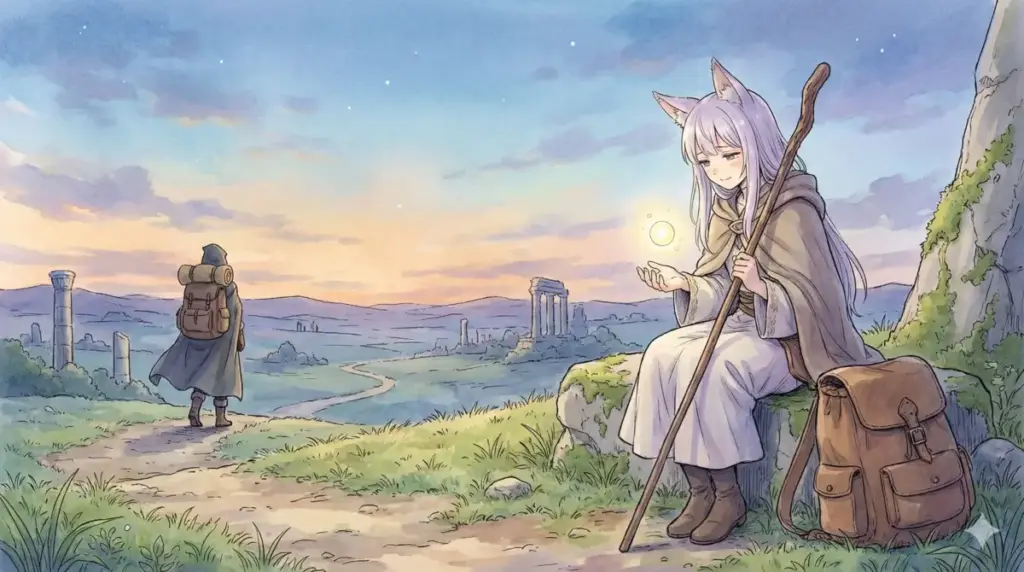 寿命差の切なさを描く不滅のあなたへ、宝石の国、狼と香辛料、蟲師の4作品を紹介する成分A解説