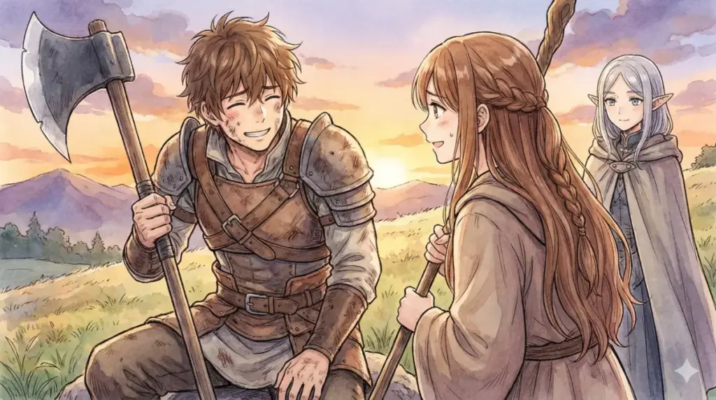 完璧じゃないから愛おしい等身大の英雄シュタルクと仲間たちの旅の軌跡を描くまとめ画像