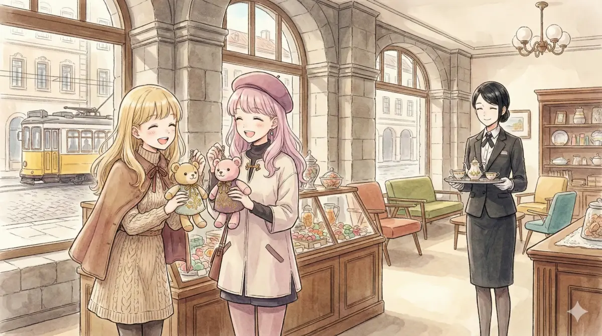 スパイファミリー考察：百貨店貸切で買い物するベッキーとアーニャ、10万円のお揃いキーホルダーと執事マーサ