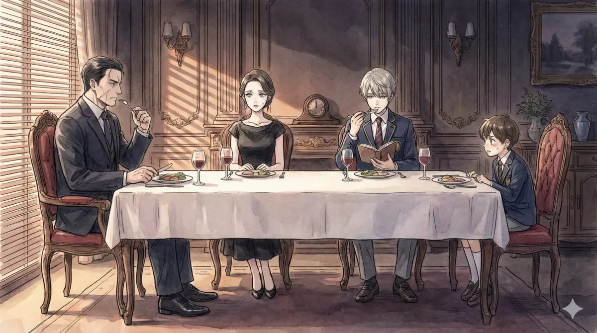 スパイファミリー考察：デズモンド家の重苦しい食卓と対比される温かいフォージャー家の団欒