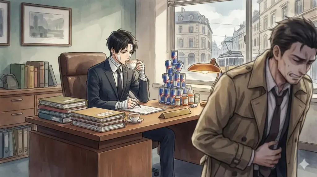 ユーリのプロフィール：ロイドを胃痛にさせる驚異のタフネスと、傷だらけで働くデスクワーク