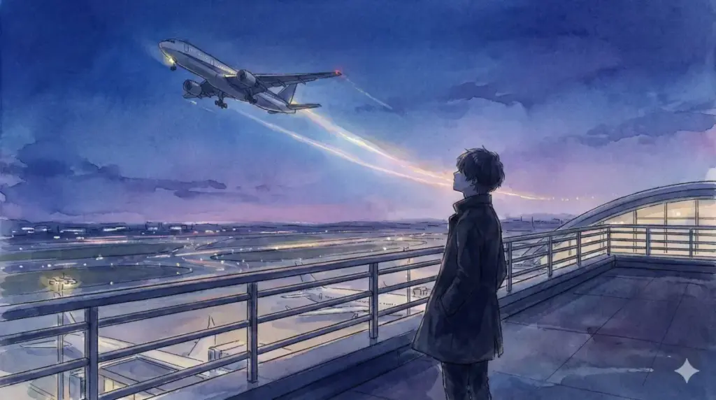 乙骨憂太への肉体継承と魂の満足により反転術式での復活を選ばず飛行機で旅立つ五条悟の終焉