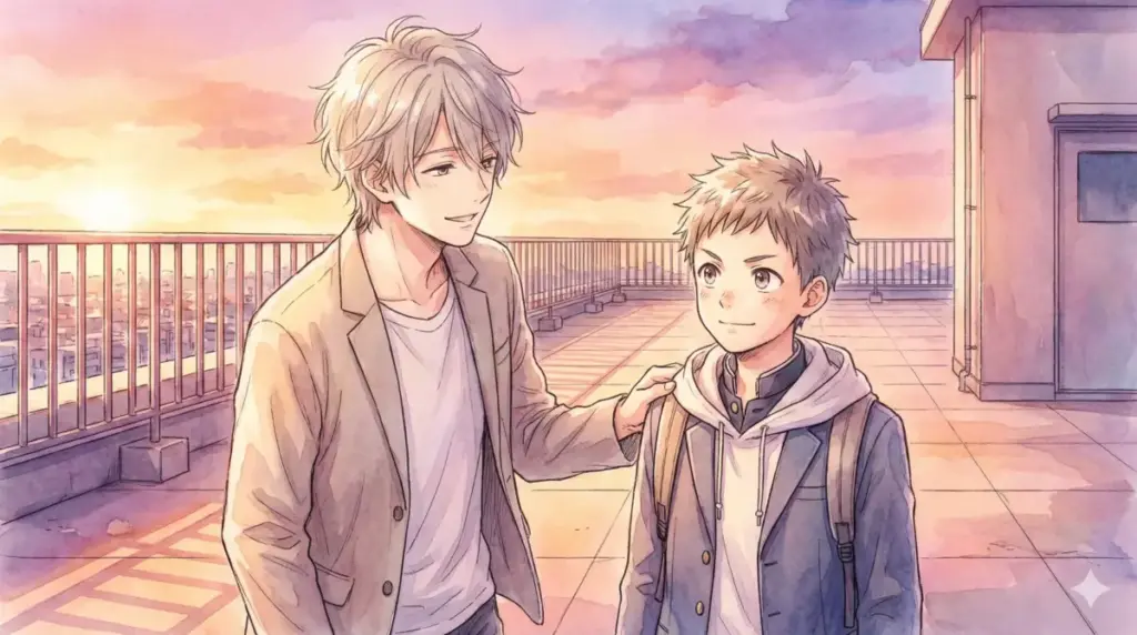 最終回271話の回想で虎杖悠仁に自分とは違う強さを期待し遺言と柔らかな願いを託す五条悟