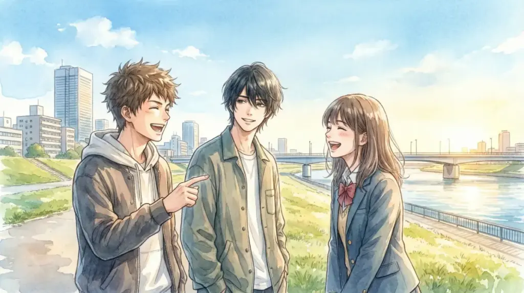 最終回で生存し伏黒恵や釘崎野薔薇と共に青空の下で笑い日常を取り戻した虎杖悠仁の姿