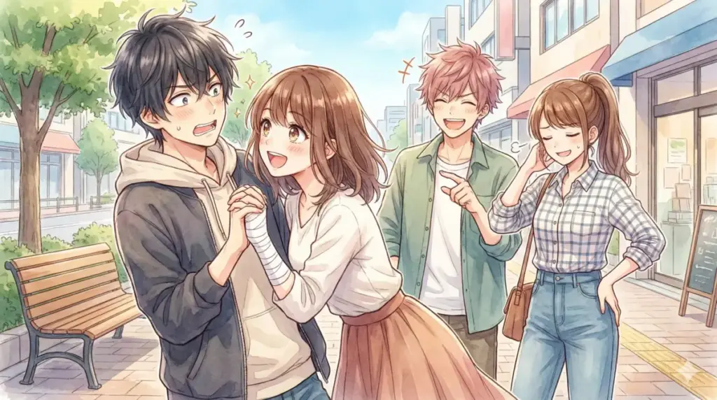 五条悟の遺書に笑い来栖華のプロポーズ勘違いに困惑する伏黒恵の平和でコミカルな後日談シーン