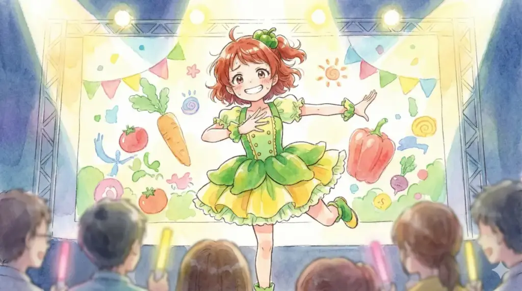 伝説のピーマン体操を全力の営業スマイルで踊る子役時代の有馬かなのプロ根性とあざとさ