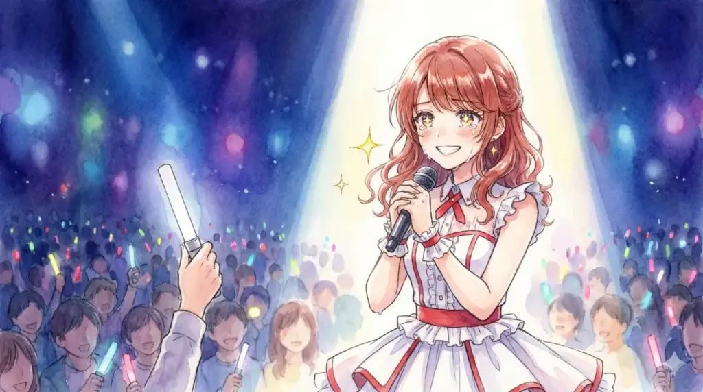 JIFのライブでアンタの推しの子になってやると覚醒し一番星の輝きを放つ有馬かな