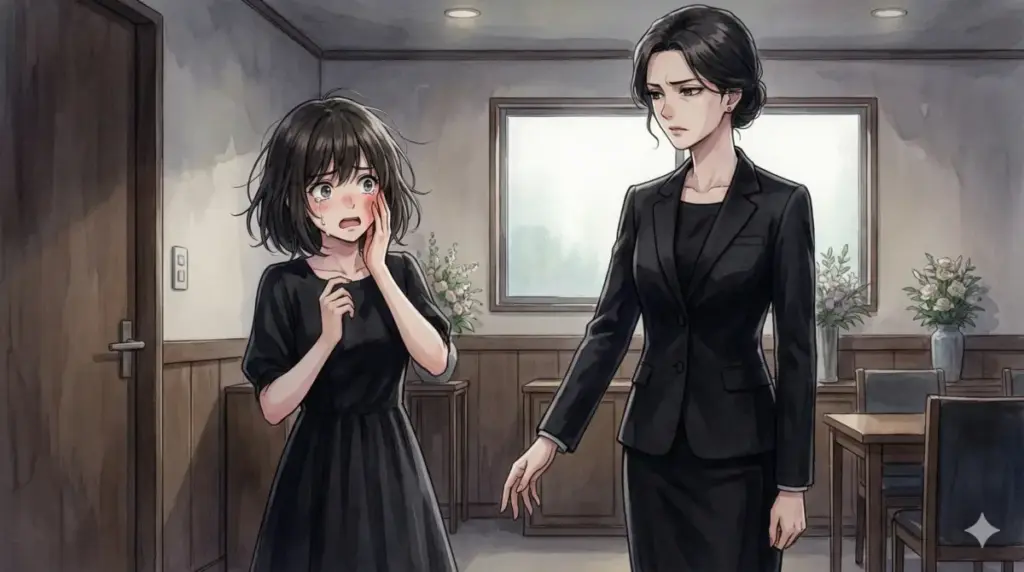 アクアの葬儀で悲しみと怒りが爆発し遺体にビンタをしてしまう有馬かなの衝撃シーン