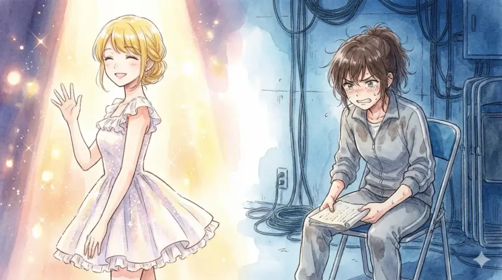 理想的な黒川あかねと泥臭い有馬かなの対比から自分の中の弱さを突きつけられる読者