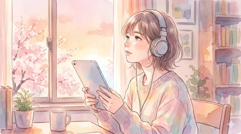 演技と哲学が一致した瞬間の感動を振り返りまとめの内容を晴れやかな表情で追う様子