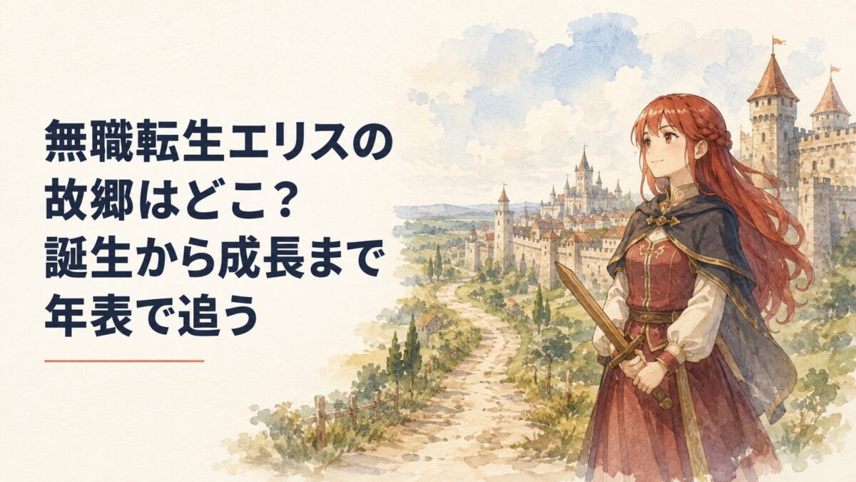 城塞都市ロアを背に木剣を握る幼い赤髪の令嬢と遠方へ続く旅路