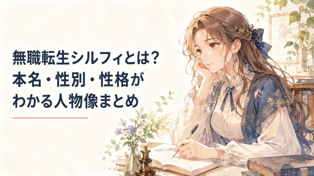 無職転生シルフィとは？本名・性別・性格がわかる人物像まとめ