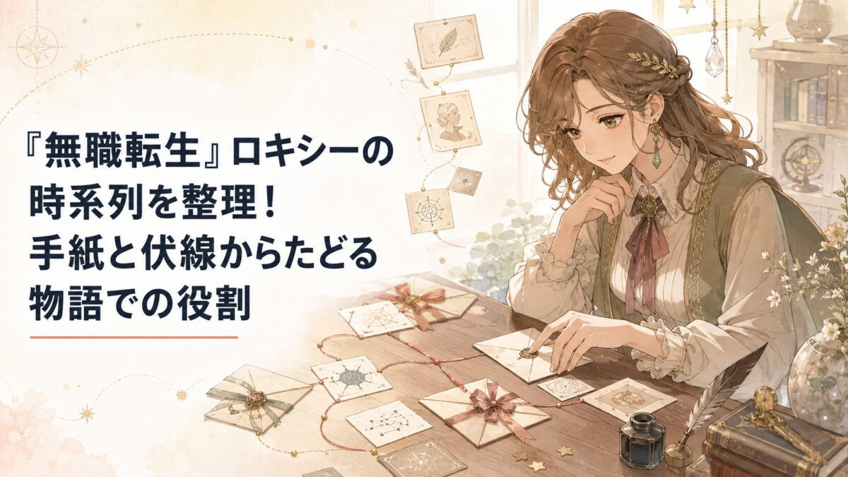 『無職転生』ロキシーの時系列を整理！手紙と伏線からたどる物語での役割