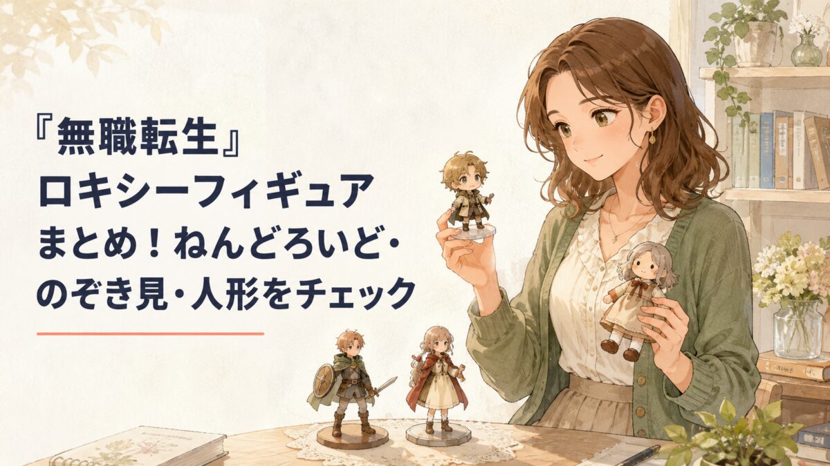 『無職転生』ロキシーフィギュアまとめ！ねんどろいど・のぞき見・人形をチェック