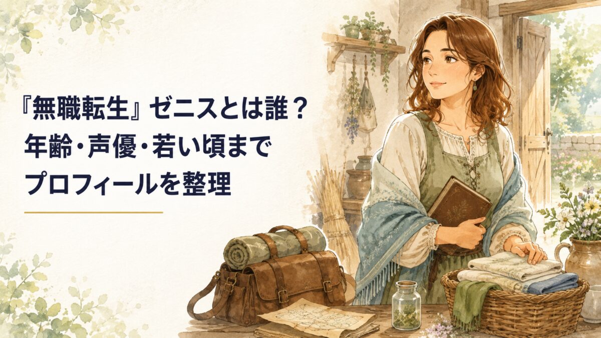 中世ファンタジーの穏やかな家庭を背景に、家族を大切にしながら自分の道も選んできた大人の女性を描くオリジナル水彩風イラスト