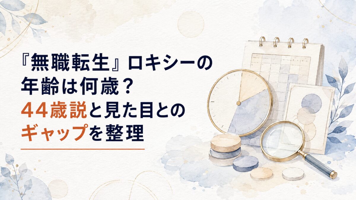 『無職転生』ロキシーの年齢は何歳？44歳説と見た目とのギャップを整理