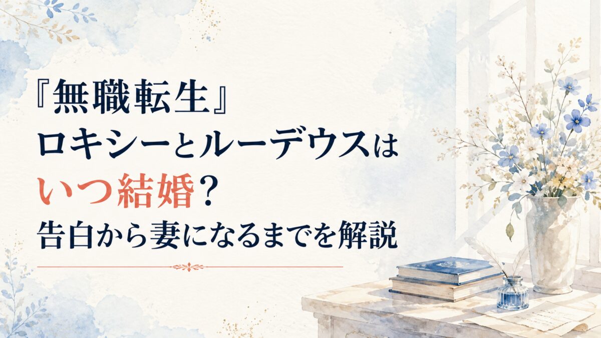 『無職転生』ロキシーとルーデウスはいつ結婚？告白から妻になるまでを解説