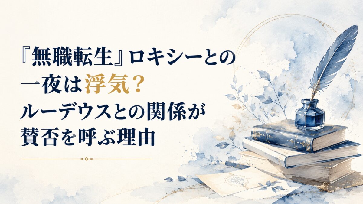 『無職転生』ロキシーとの一夜は浮気？ルーデウスとの関係が賛否を呼ぶ理由