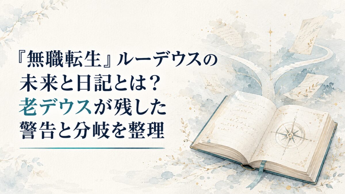 『無職転生』ルーデウスの未来と日記とは？老デウスが残した警告と分岐を整理