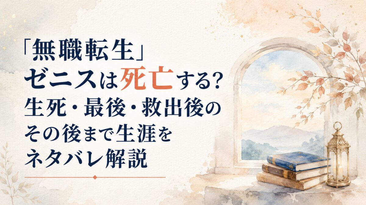 『無職転生』ゼニスは死亡する？生死・最後・救出後のその後まで生涯をネタバレ解説