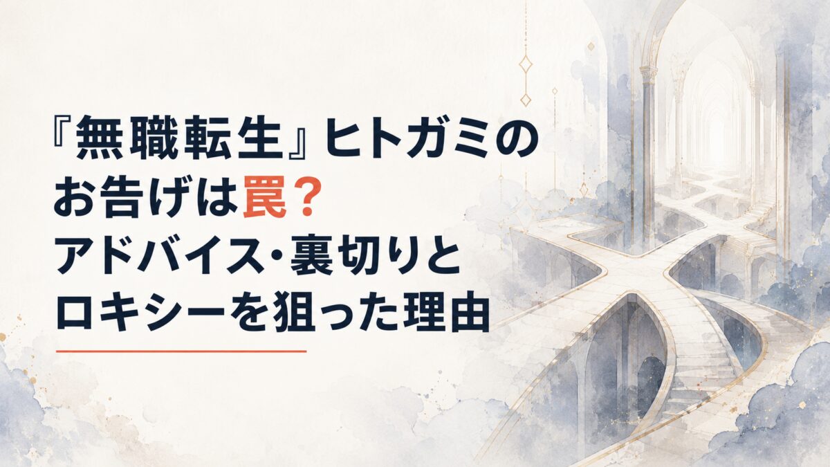 白くぼやけた光が差す無人の回廊と、奥へ続く複数の分岐路が不穏に交差する幻想的な風景