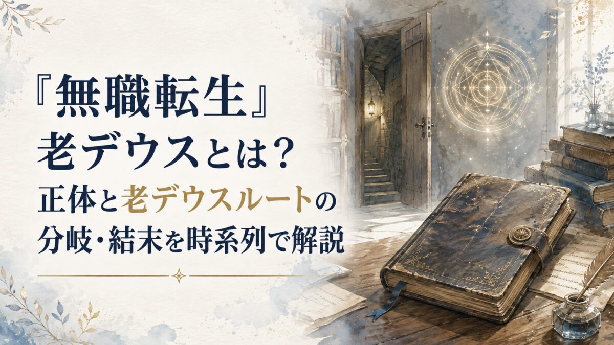 古びた日記帳と地下室へ続く扉、淡い魔法陣の光が浮かぶ静かな異世界の書斎