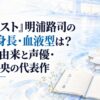 『メダリスト』明浦路司の年齢・身長・血液型は？名字の由来と声優・大塚剛央の代表作